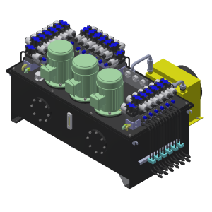 Hydraulic Power Unit for Steel Beam Tilting System
